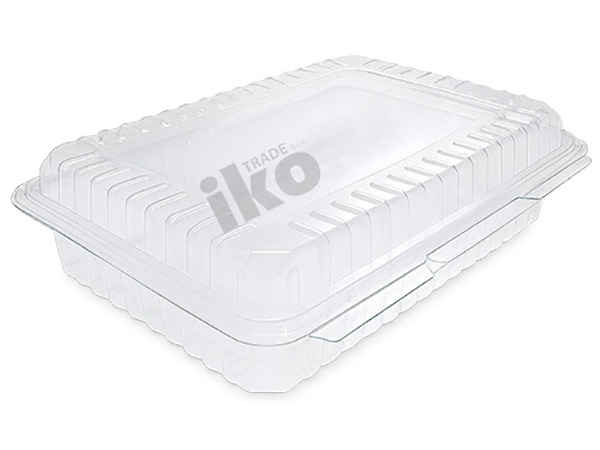 PET posudica, 289x216x82mm, 200/1, NO 12 (za šest kolača)