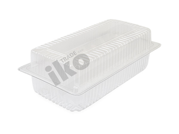 PET posudica, 198x112x77mm, 500/1, NO 16 (za dva kolača)