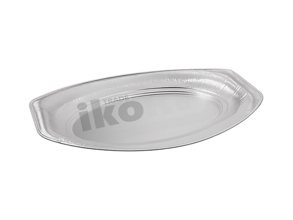 Alu oval, 428x278x27mm, 1430ml, 160/1, VM-3D
