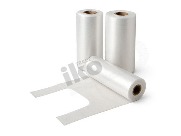 HDPE vrećica u roli, 270+(2×90)x530mm/12my, 100kom/rola