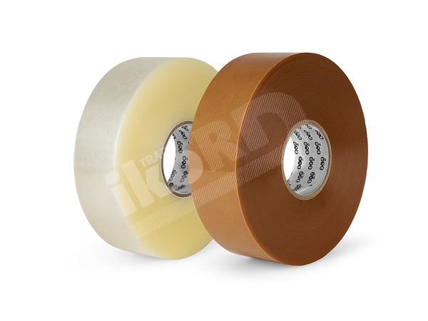 Samoljepljiva pakirna traka, 50mm/990m, smeđa, solvent